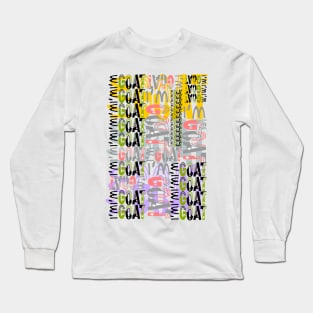 I am GOAT (the abstract) Long Sleeve T-Shirt